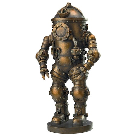 DESIGN TOSCANO Tritonia Atmospheric Diving Suit Steampunk Statue CL7321